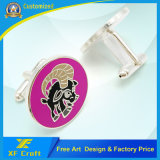 Manufacturer Custom Fashione Metal Cufflinks with Any Logo (XF-CF01)