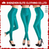 Womens Fashion Sport Wear Green Tights Leggings (ELTFLI-6)