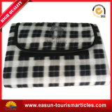 Custom China Plaid Fleece Picnic Blanket