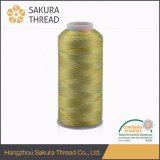 120d/2 Multicolour Rayon Viscose Embroidery Thread 4000 Yard