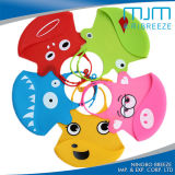 New Design Colorful Silicone Cartoon Baby Bibs