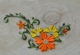 Garment Accessories Handmade Colour Embroidery Flower Ym-31