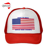 High Classic American Flags Stiped Trucker Caps