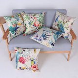Digital Print Decorative Cushion/Pillow with Birds&Peacock Pattern (MX-69)