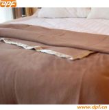 Solid Color Luxury Wool Blanket for Hotel Use