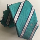 Woven Custom Made Polyester Necktie with Logo Silk Tie (L044)