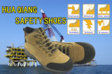 New Design Top Layer Nubuck Leather Safety Shoes Outdoor Shoes (HQ09003)