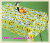 New Design PVC Printed Clear Tablecloth