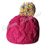 (LKN14019) Winter Fashion Beanie Promotional Knitted Hat