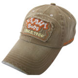 Pigment Dyed Washed Dad Hat with Nice Logo Gj1748