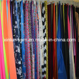 Polyester Floral Printed Satin Fabrics for Dress