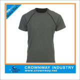 Athletic Mens Running Sports Shirt with Dry Fit Function