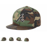 Pressional OEM Customized 3D Embroidery 6 Panels Camouflage Sports Baseball Cap