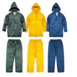 OEM Durable Lightweight Polyester Nylon Rain Suit for Fishing