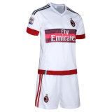 15-16AC Milan Away Soccer Clothing Sportswear Uniforms Training Suits Soccer Clothing