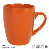 Orange Color Hand Painting Stoneware Milk Mug
