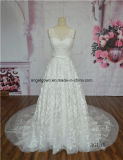 A-Line Latest Guangzhou Lace Wedding Dress