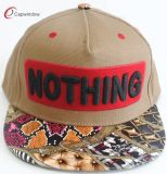 3D Embroidered 6 Panel Snapback Cap with Sublimation Printing