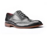 Full Brogue Cow Leather Dress Shoe Evening Men Formal Shoes