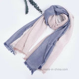 Promotion Modal/Polyester Woven Shawl with Stripe (Hz 62)