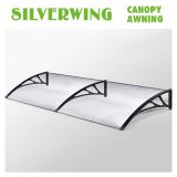 Clear Polycarbonate Metal Gazebo Canopy with Door Awnings Frame (YY-C)