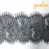 Latest Fashion Embroidery Nylon Eyes Lace 14cm