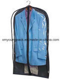 Wholesale Non Woven Gusseted Hanging Garment Bags with See-Through Vinyl