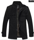 Men New Fashion Parka Coral Fleece Lining Jacket