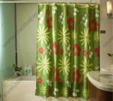 Spring Flower Polyester Shower Curtain