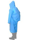 Unisex Adult PVC Advertising Raincoat with Backpack Cover