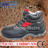 Nmsafety Cowhide Split Leather Steel Toe Cap Safety Work Shoes