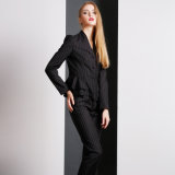 latest Dark Grey T/R Business Suit for Women Pant
