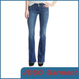 Ladies Denim Boot Cut Leg Jeans (JC1074)