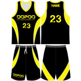 Youth Sublimated Basketball Uniform with Mesh Fabric