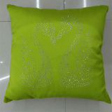 Hand-Made Decorative Pillow Diamond Ironing Decorative Cushion (XPL-50)