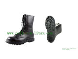 Military Tactical Combat Boots Black Leather Shoes CB303011