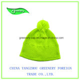 2017 Simple Style Light Green Knit Hat