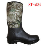 Men's Neoprene and Rubber Rain Boots (RT-m04)