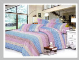 All Size Printed Microfiber/Polyester Quilt Bedding Set T/C 50/50