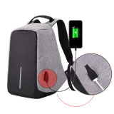 Casual Lightweight Waterproof USB Charge Port Anti-Theft Backpack