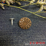 17mm Jeans Buttons and Rivets Shank Jeans Button Metal Buttons for Jeans