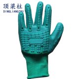 18g Spandex Anti-Cut Impact Resistant TPR Gloves with Ce