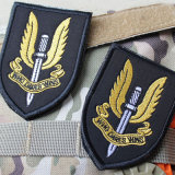 Custom Design High quality Woven Embroidery Iron on Car Logo Patch