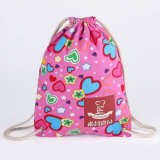 Sublimation Full Color Print Cotton Drawstring Backpack