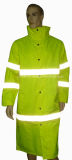 High Visibility Safety Reflective Long Coat