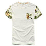 Custom Cotton Printed T-Shirt for Men (M204)