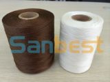 100% High Quality Polyester Waxed Thread for Shoes and Bags