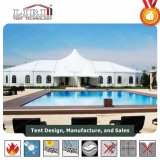 20m Custom Mixed Structure Tent with Big High Peak Roof Tents for Hotel Party Wedding