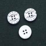 4 Holes New Design Polyester Button (S-038)