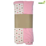 High Quality Natural Bamboo Fiber Cotton Baby Blankets (B005)